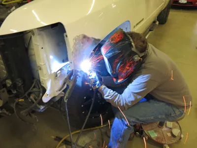 Aluminum welding repair