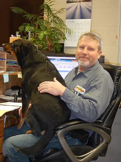 Tad Peterson at Dale Peterson Auto Body